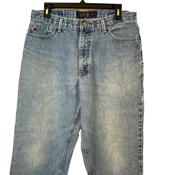 Vintage Izod 90's Mens Relaxed Fit Jeans Size 34X32 Y2K - Picture 2 of 11